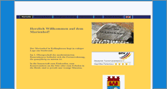 Desktop Screenshot of marienhof-kellinghusen.de