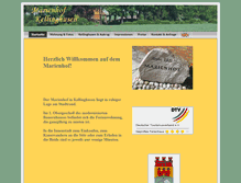 Tablet Screenshot of marienhof-kellinghusen.de